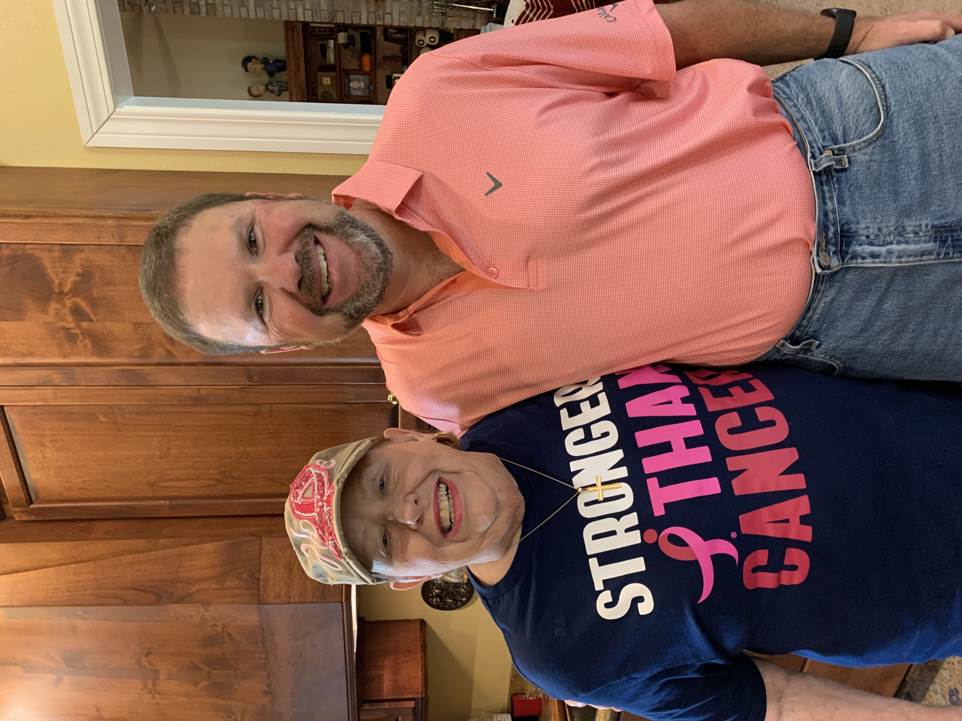 "My mother-in-law Pat Holifield beat Breast cancer a few years ago. This is a cancer that can be beat with regular screenings and early diagnosis. "-Andy Long, Principal Rate Engineer